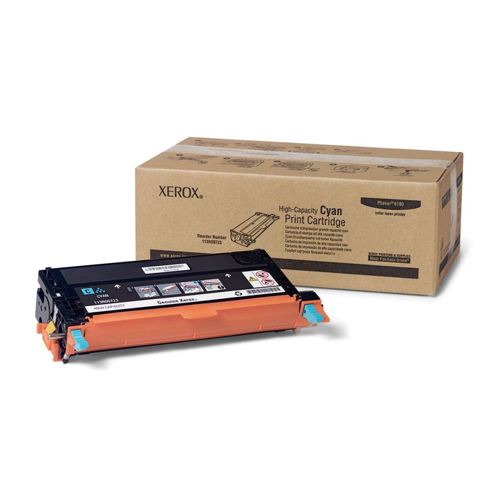 Xerox Phaser 6180/6180MFP High-Capacity Cyan Toner Cartridge
