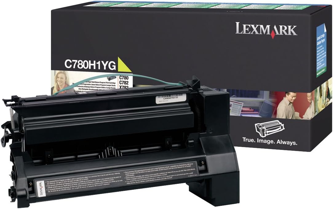 Lexmark C780H1YG Return Program High-Yield Toner Yellow – Compatible Printer Supply – Get Toner Canada