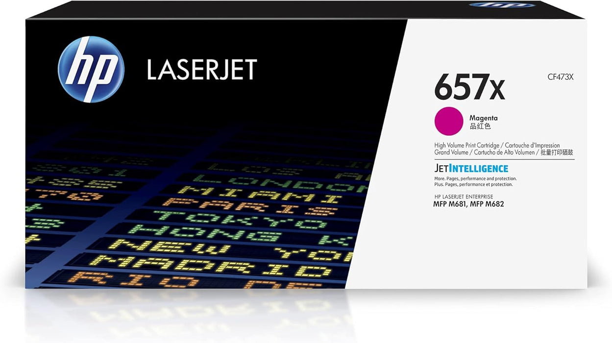 HP 657X (CF473X) MAGENTA HIGH YIELD ORIGINAL LASERJET TONER – Compatible Printer Supply – Get Toner Canada