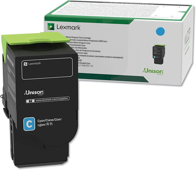 Lexmark 78C10C0 Lexmark 78C10C0 Cyan RetProg Toner – Compatible Printer Supply – Get Toner Canada