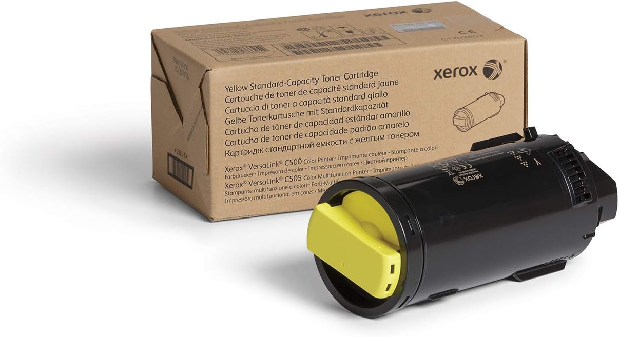 Xerox Versalink C500/C505 Standard CapacityYellow Toner Cartridge (106R03861)