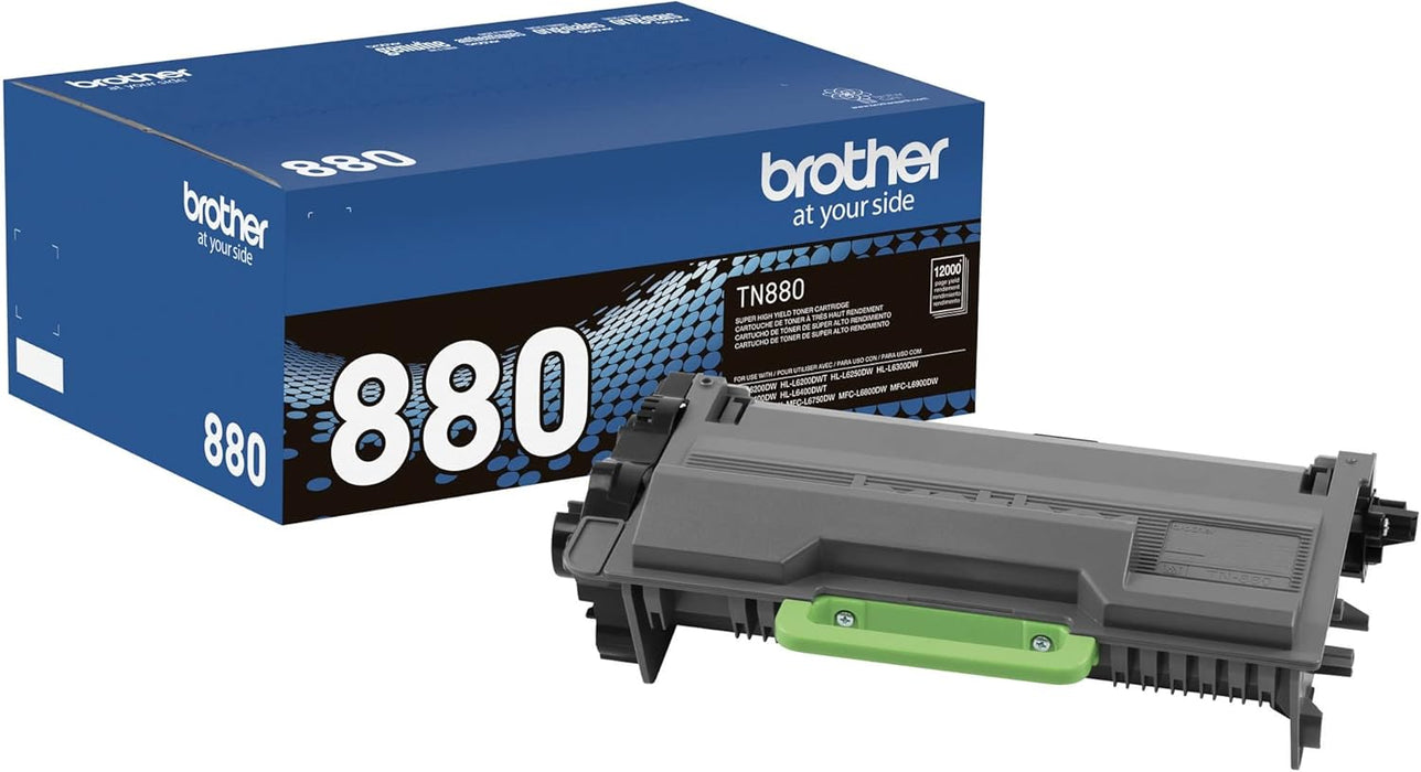 Brother TN880 Super High-Yield Black Toner Cartridge