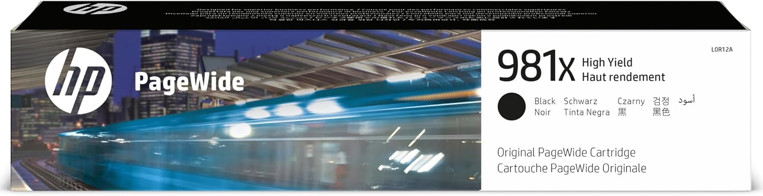 HP 981X (L0R12A) Black Original PageWide Cartridge