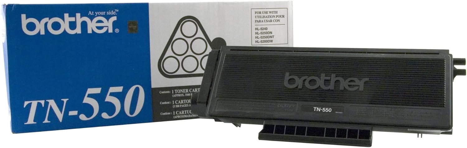 Brother TN550 Black Toner Cartridge