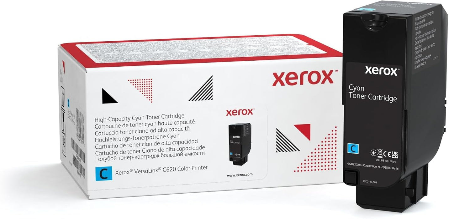 Xerox 006R04625 Toner Cartridge - High Yield - Cyan – Compatible Printer Supply – Get Toner Canada
