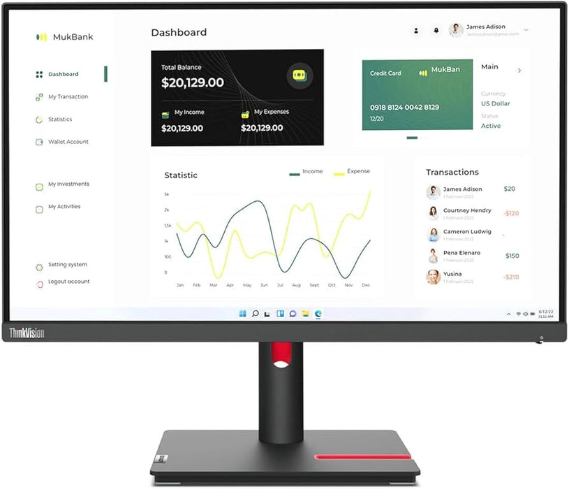 Lenovo ThinkVision 23.8" Monitor