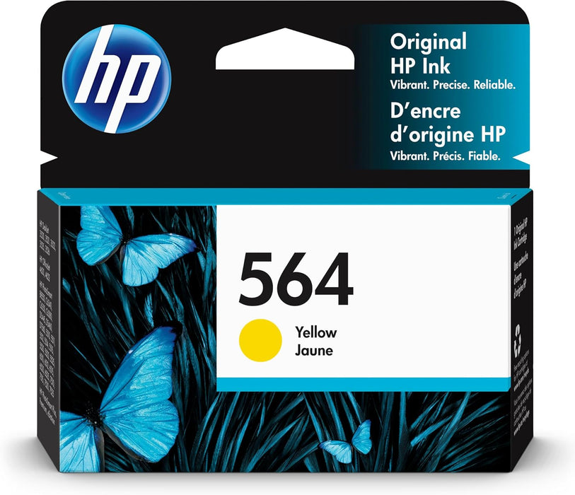 HP 564 Yellow Original Ink Cartridge (CB320WN)