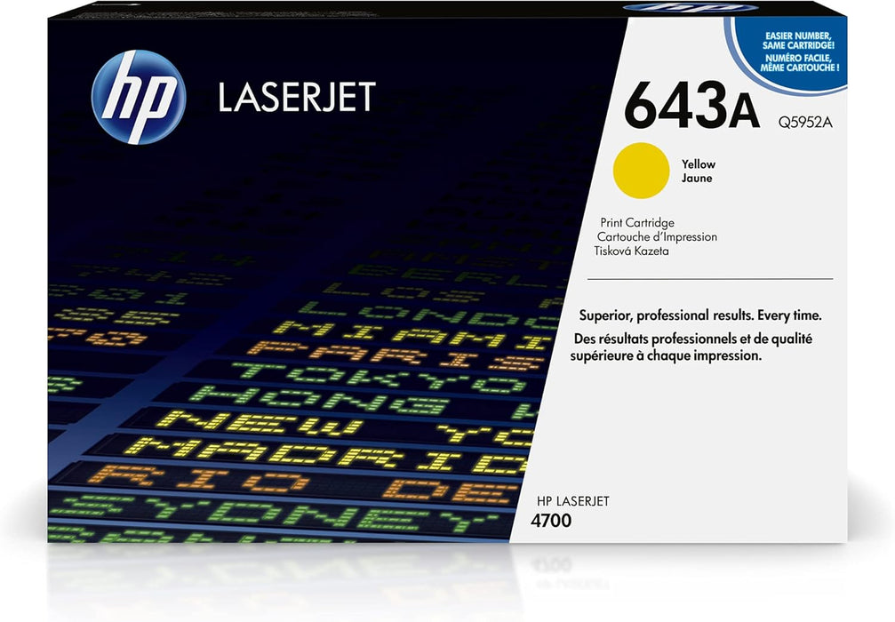 HP Color LaserJet 4700 Yellow Cartridge (Q5952A) – Compatible Printer Supply – Get Toner Canada