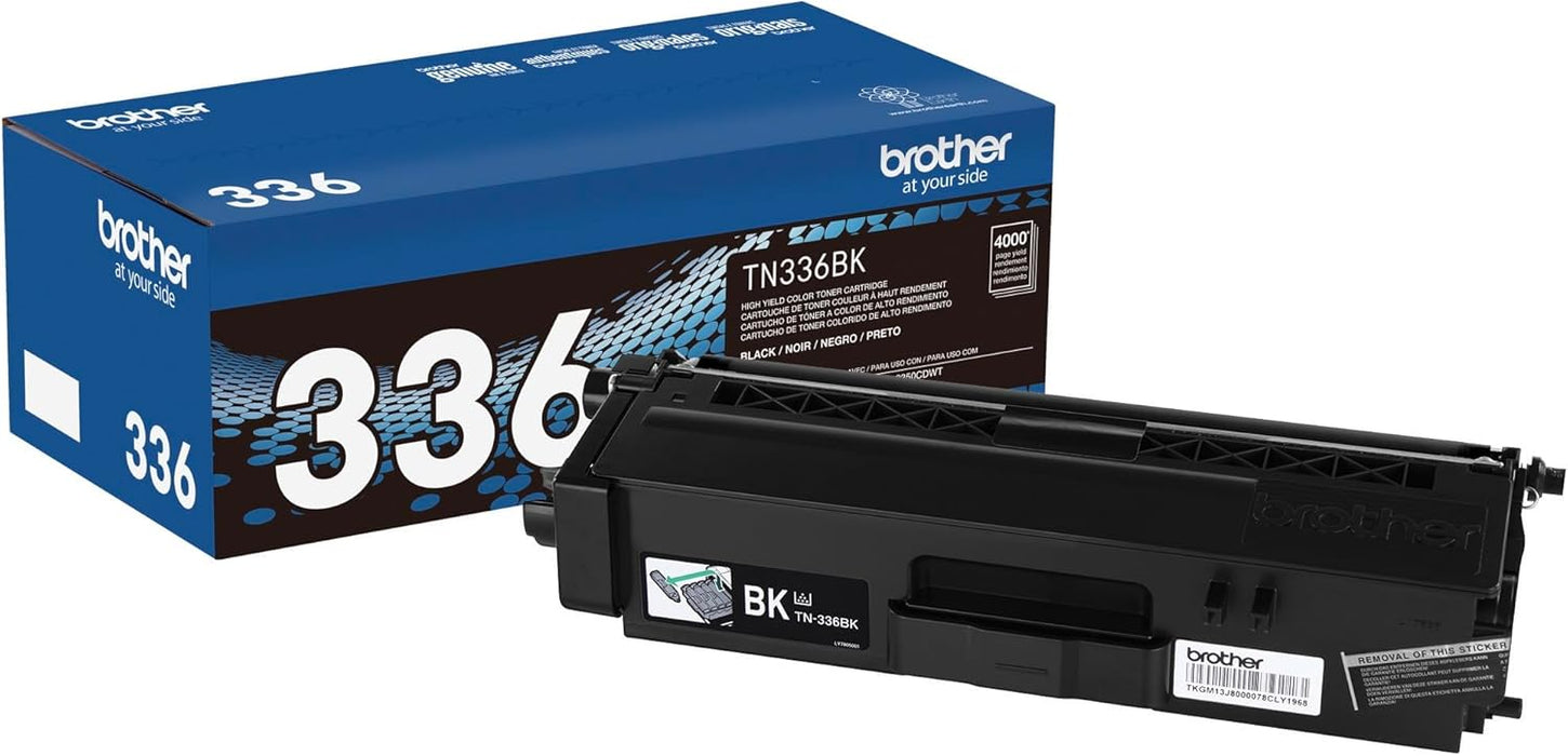 Brother TN336 High Yield Black Toner Cartridge