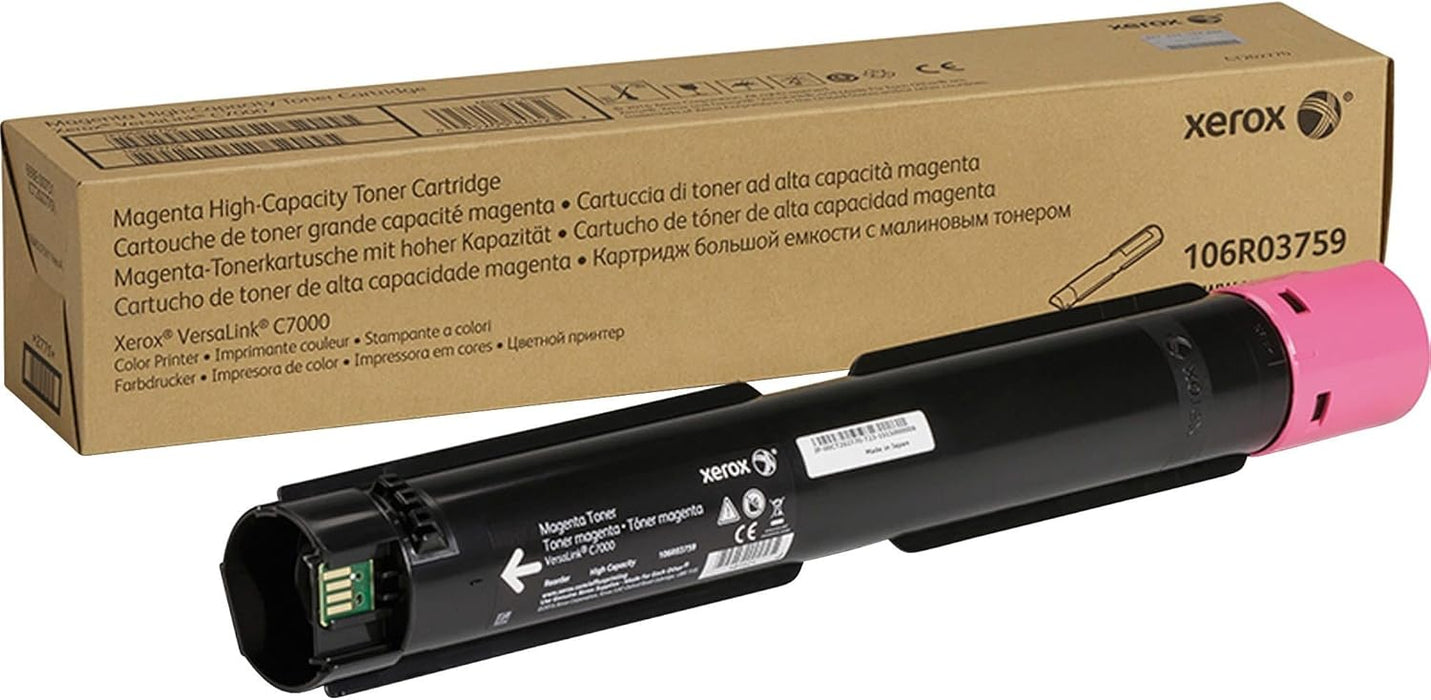 Xerox VersaLink C7000 Magenta High-Capacity Toner - 106R03759 – Compatible Printer Supply – Get Toner Canada