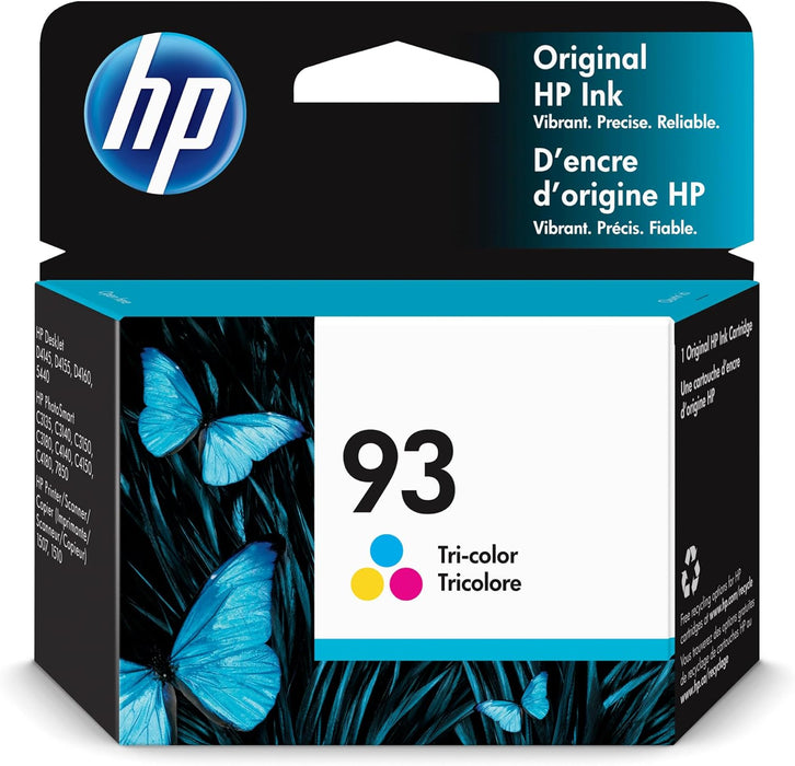 HP 93 Tri-color Ink Cartridge (C9361WN)