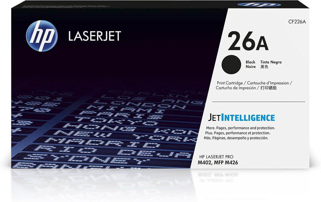 HP 26A (CF226A) Black Original LaserJet Toner Cartridge