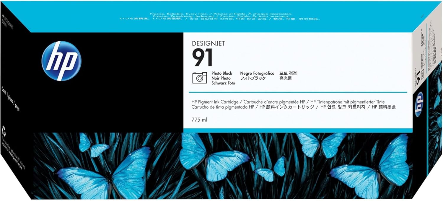 C9465A HP #91 775ML PHOTO BLACK CARTRIDGE