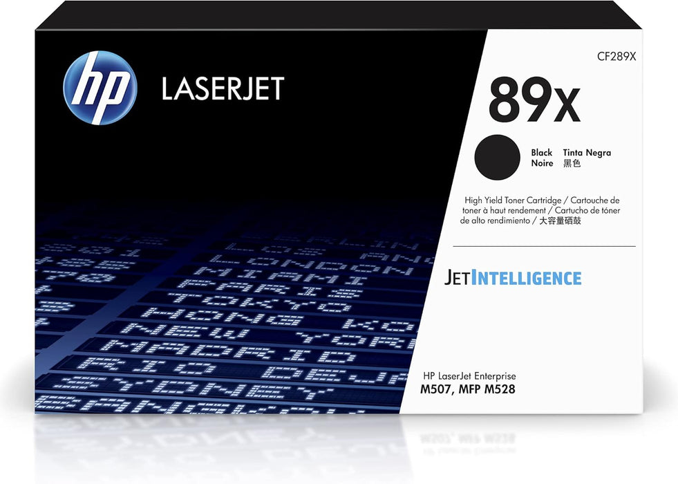 HP 89X (CF289X) Black High Yield Original Toner Cartridge