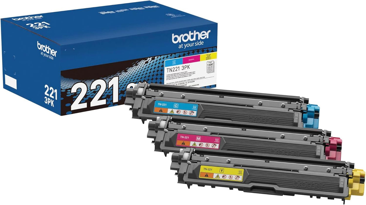 Brother TN2213PK Standard Yield Multi-Pack Toner Cartridge