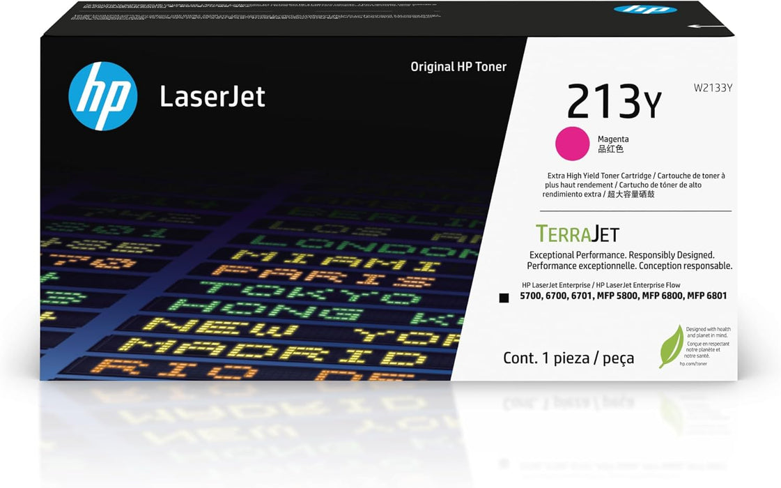 HP 213Y - Extra High Yield LaserJet - Magenta Toner Cartridge (W2133Y) – Compatible Printer Supply – Get Toner Canada