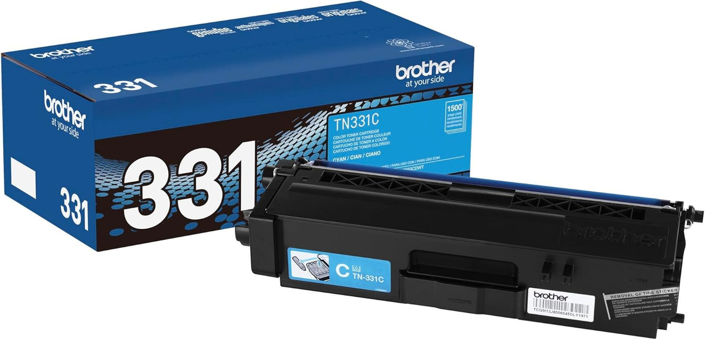 Brother TN331 Standard Yield Cyan Toner Cartridge