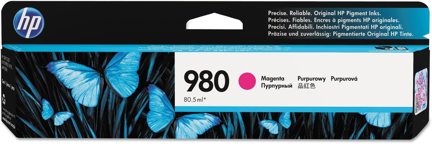 HP 980 (D8J08A) Magenta Original PageWide Cartridge