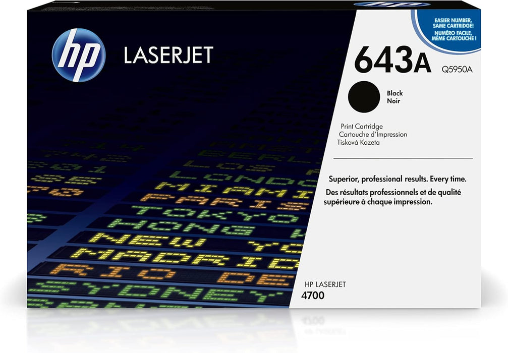 HP Color LaserJet 4700 Black Cartridge (Q5950A)