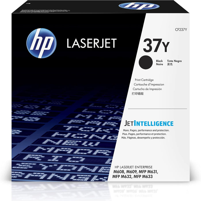 HP 37Y (CF237Y) Black Extra High Yield Original LaserJet Toner Cartridge