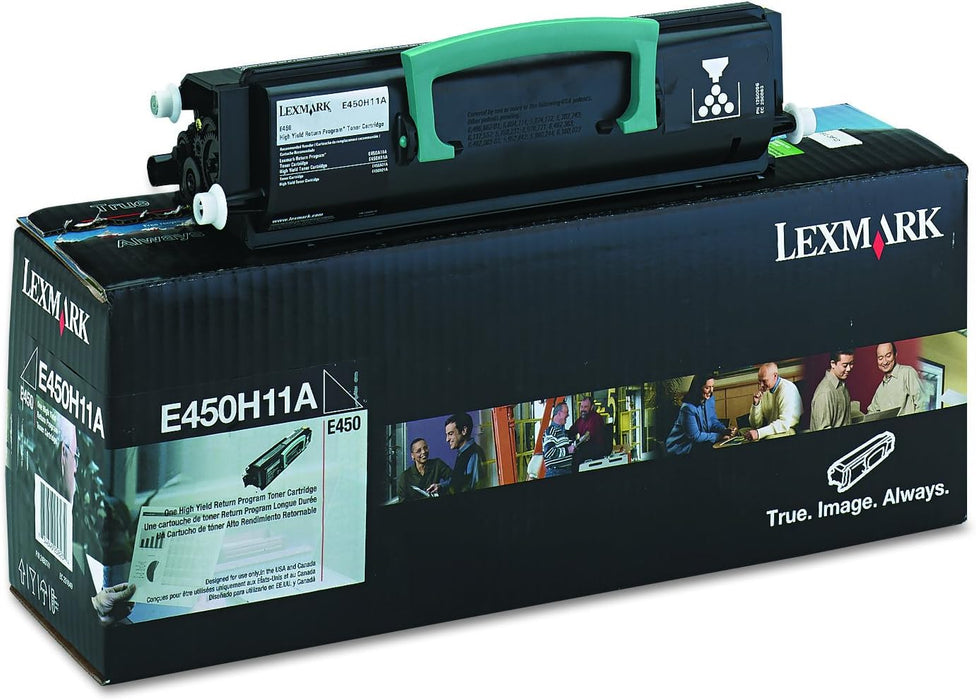 Lexmark E450H11A E450H11A E450 HIYIELD RETURN TONER CARTRIDGE 11K – Compatible Printer Supply – Get Toner Canada