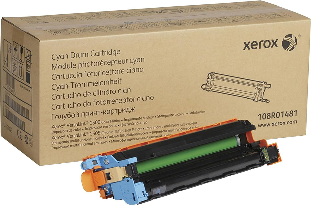 Xerox Versalink C500/C505 Drum Cartridge, Cyan (108R01481)