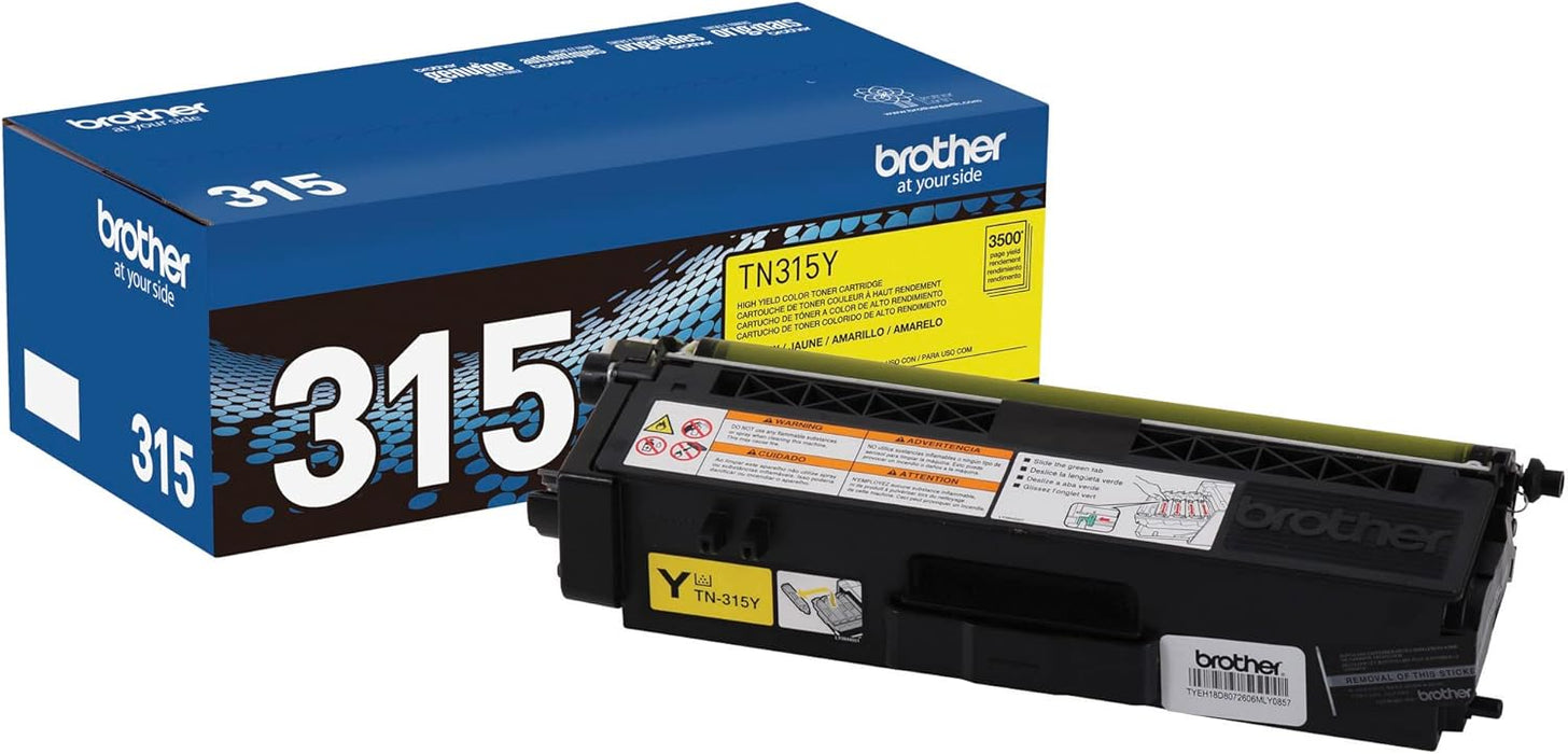 Brother TN315 High Yield Yellow Toner Cartridge