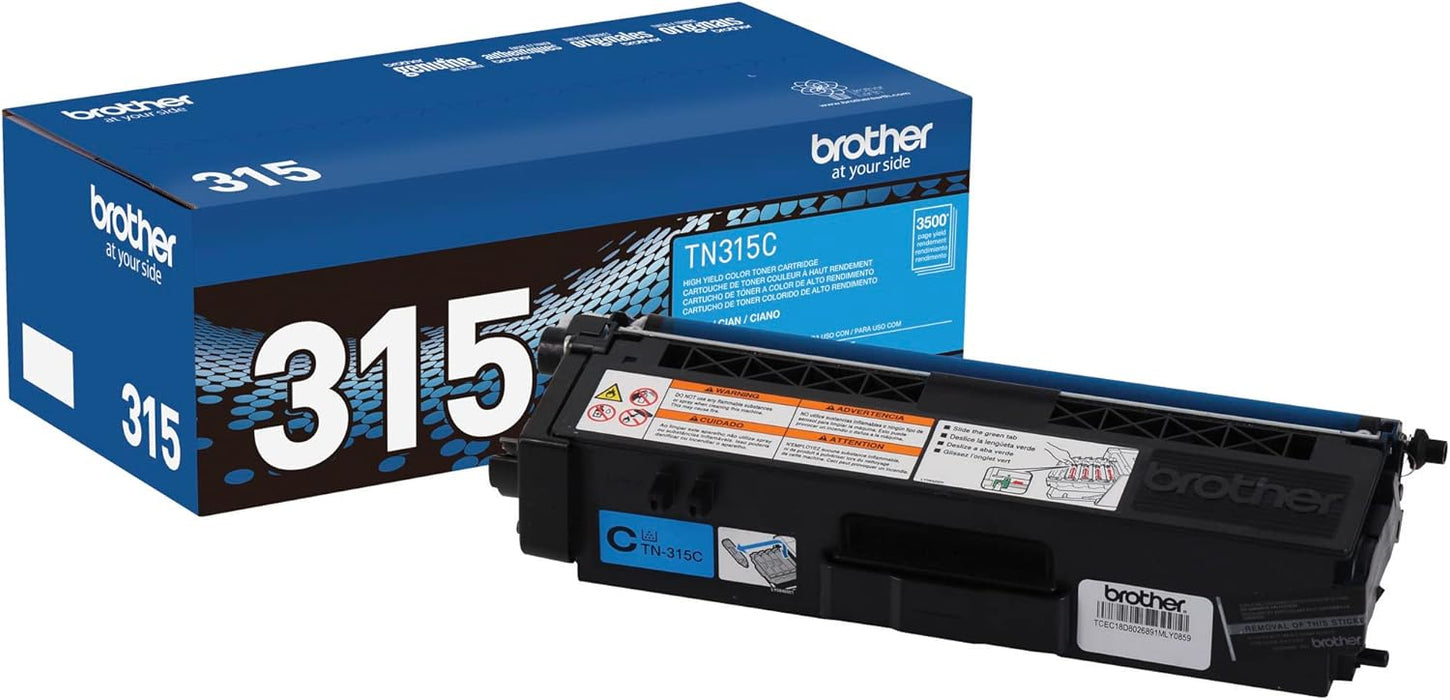 Brother TN315 High Yield Cyan Toner Cartridge