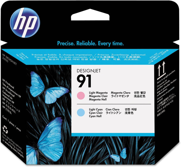 C9462A HP #91 LIGHT MAGENTA AND LIGHT CYAN PRINTHEAD