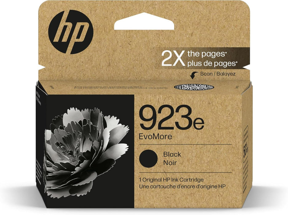 HP 923e EvoMore Black Ink Cartridge (4K0T7LN) – Compatible Printer Supply – Get Toner Canada