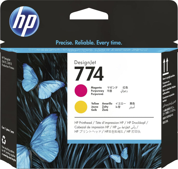HP 774 (P2V99A) Magenta/Yellow Original Printhead