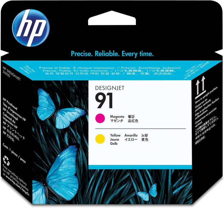 C9461A HP #91 MAGENTA AND YELLOW PRINTHEAD