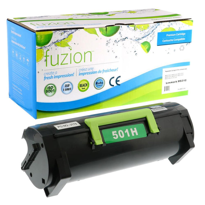 Lexmark 50F1H00 Compatible Toner High Yield - Black