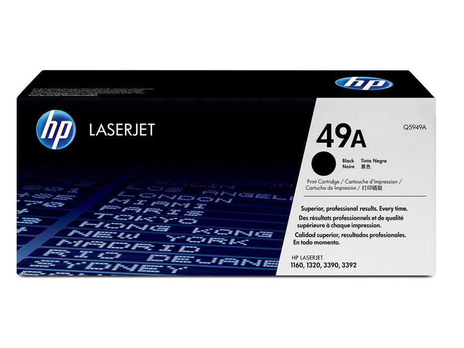 HP 49A (Q5949A) Black Original LaserJet Toner Cartridge