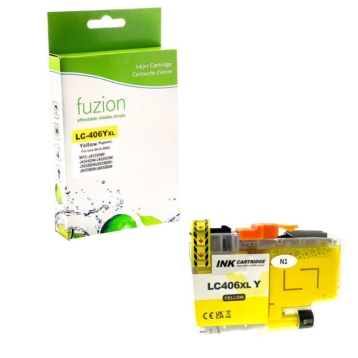Brother LC406XLYS Compatible Inkjet - Yellow