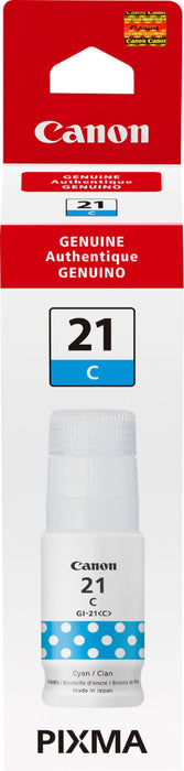 4537C001 Canon GI-21 Cyan Ink Bottle