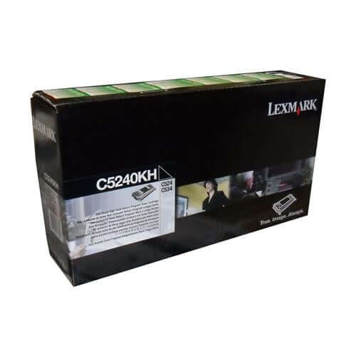 Lexmark C5240KH C524_C534 BLACK HIGH YIELD RETURN CARTRIDGE (8K) – Compatible Printer Supply – Get Toner Canada