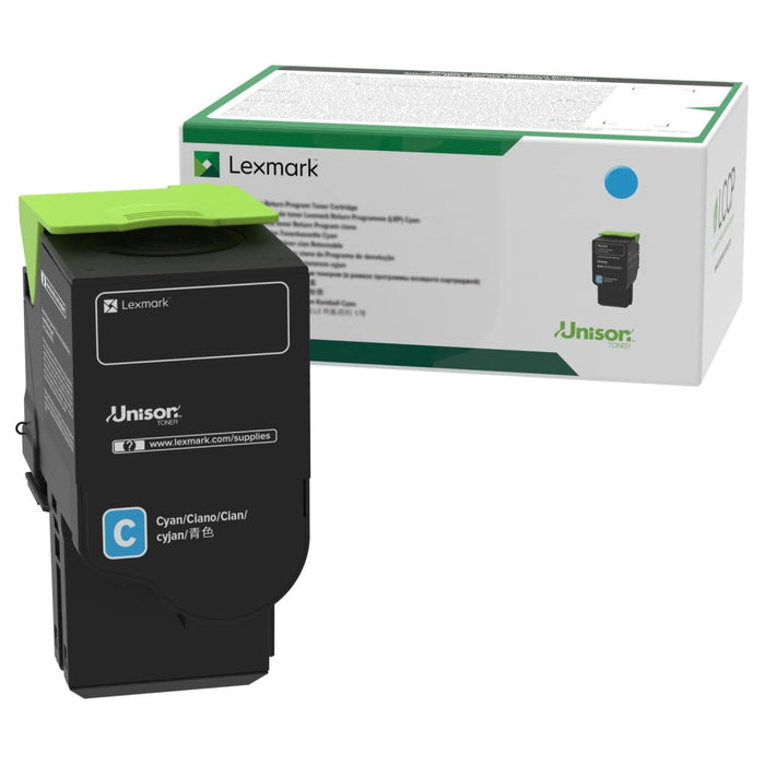 Lexmark 78C1UC0 Cyan Ultra High Yield Return Program Toner Cartridge – Compatible Printer Supply – Get Toner Canada