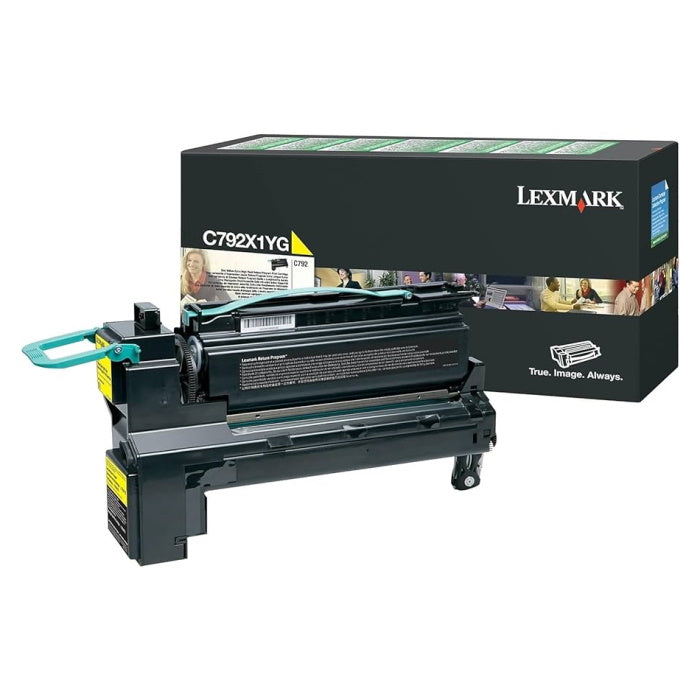 Lexmark C792X1YG LEXMARK C792 YELLOW EXTRA HIGH YIELD RETURN PROGRAM – Compatible Printer Supply – Get Toner Canada