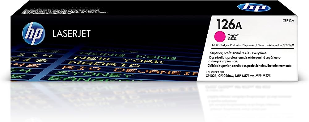 HP 126A (CE313A) Magenta Original LaserJet Toner Cartridge