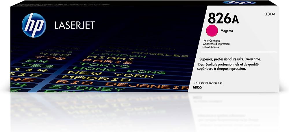 HP 826A (CF313A) Magenta Original LaserJet Toner Cartridge