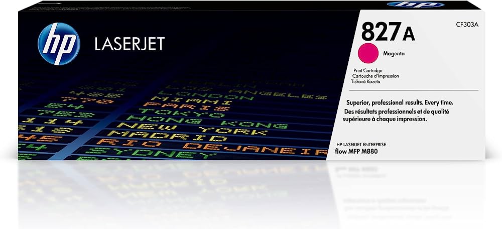 HP 827A (CF303A) Magenta Original LaserJet Toner Cartridge – Compatible Printer Supply – Get Toner Canada