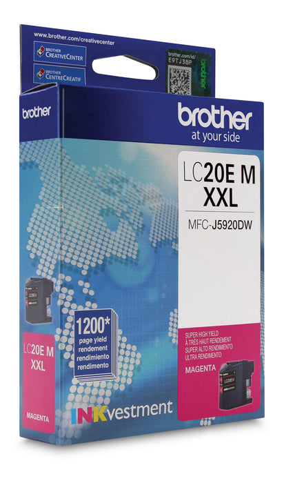 Brother LC20EMS MAGENTA INK FOR MFCJ985DW 1.2K – Compatible Printer Supply – Get Toner Canada