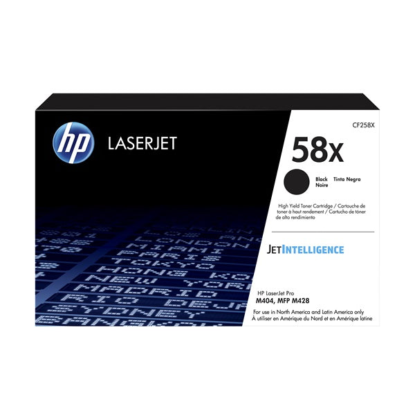 HP 58X (CF258X) High Yield Black Original LaserJet Toner Cartridge – Compatible Printer Supply – Get Toner Canada