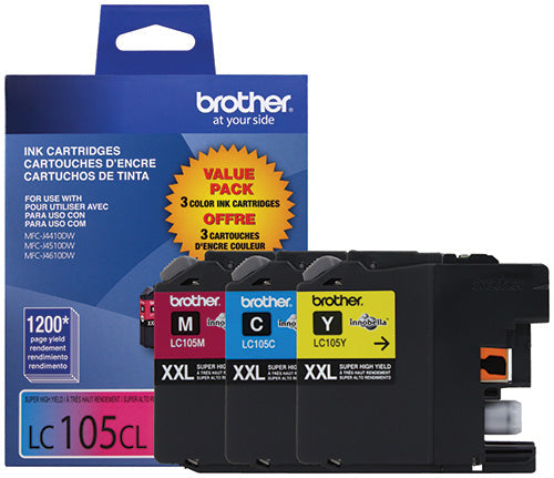 Brother LC1053PKS COLOUR 3PKS SUPER HY INK FOR MFCJ4410DW/MFCJ4510DW – Compatible Printer Supply – Get Toner Canada