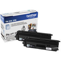 Brother TN3362PK Brother Genuine TN336 2PK High-Yield Black Toner Ca – Compatible Printer Supply – Get Toner Canada
