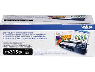 Brother TN315BK BROTHER TN315BK HIGH YIELD TONER CARTRIDGE BLACK – Compatible Printer Supply – Get Toner Canada