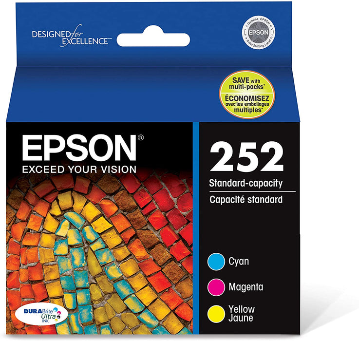 Epson T252520S EPSON DURABRITE ULTRA CMY MULTIPACK WF3620/3640 – Compatible Printer Supply – Get Toner Canada