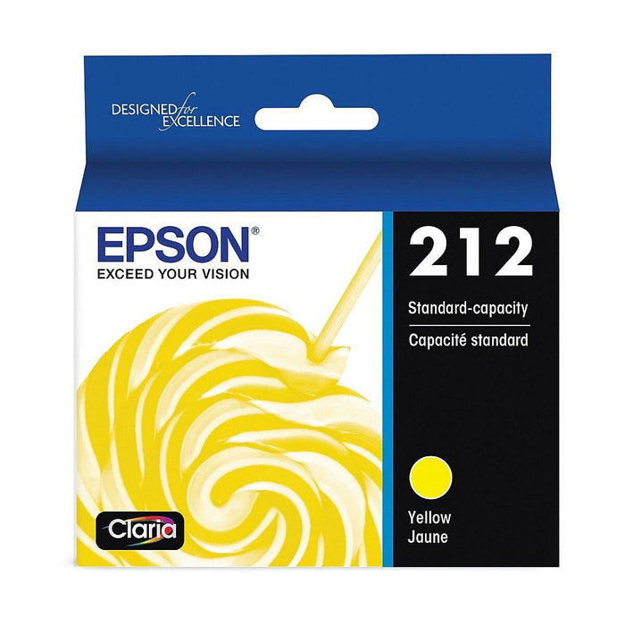 Epson T212420S Epson T212 Claria Yellow Ink Cartridge Standard Cap – Compatible Printer Supply – Get Toner Canada