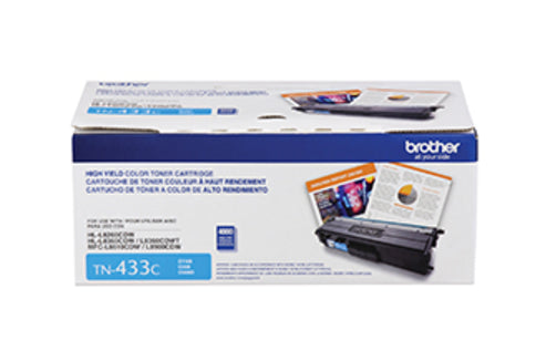 Brother TN433C CYAN 4K TONER – Compatible Printer Supply – Get Toner Canada